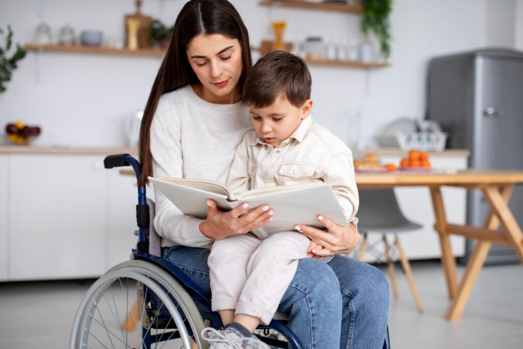 child-helping-his-disabled-mother