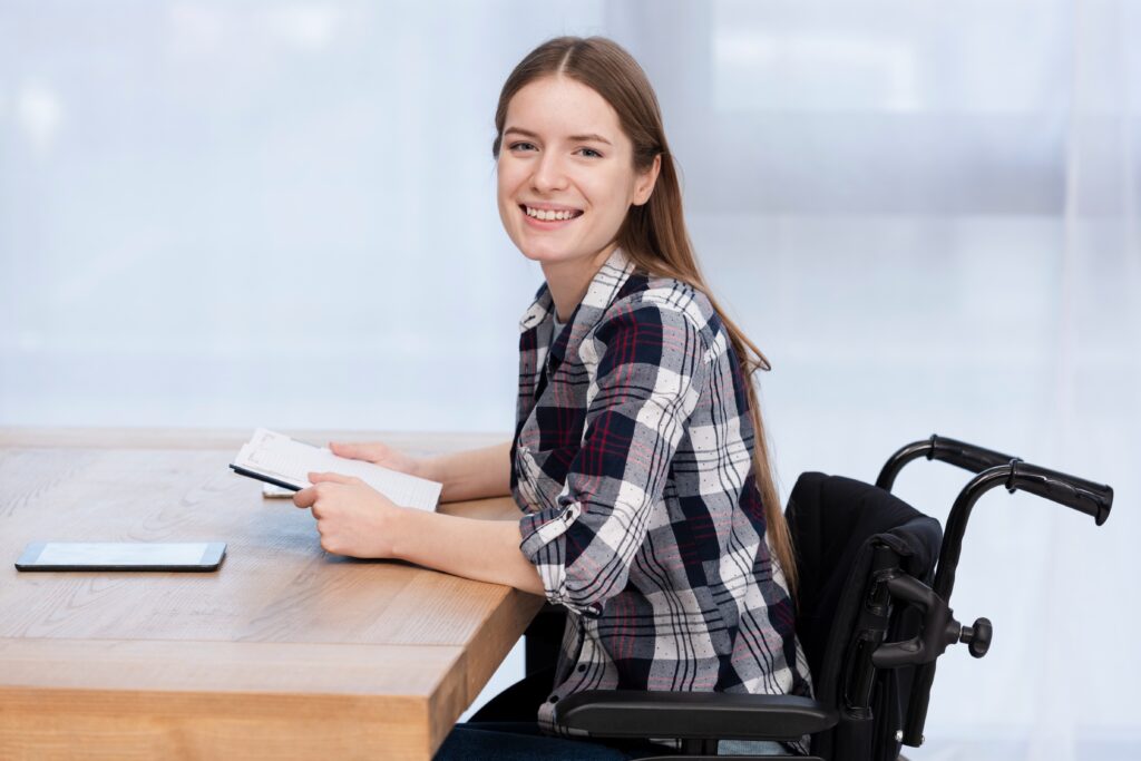 smiley-woman-with-disability